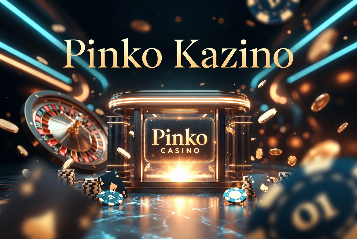 Pinko kazino əsas səhifəsinin ümumi görünüşü